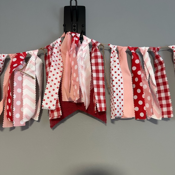 Valentines Theme High Chair Banner 1st Birthday - Picture 6 of 8